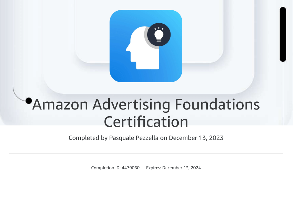 Amazon Advertising Foundations